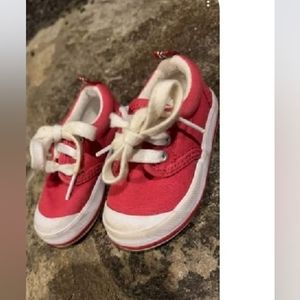 Red infant keds